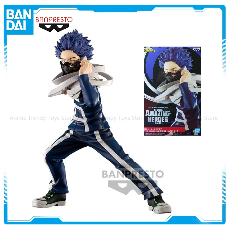 W magazynie Banpresto My Hero Academia Shinso Hitoshi The Amazing Heroes (tom. 18) Oryginalna figurka anime Model kolekcjonerski Zabawka WY