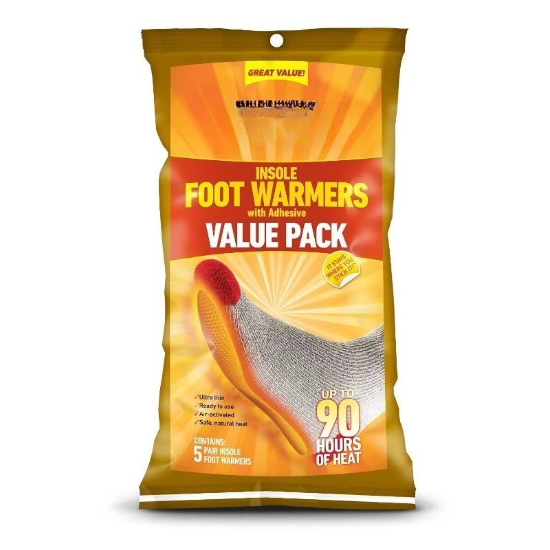

Insole Foot Warmers, 5 Pair Pack