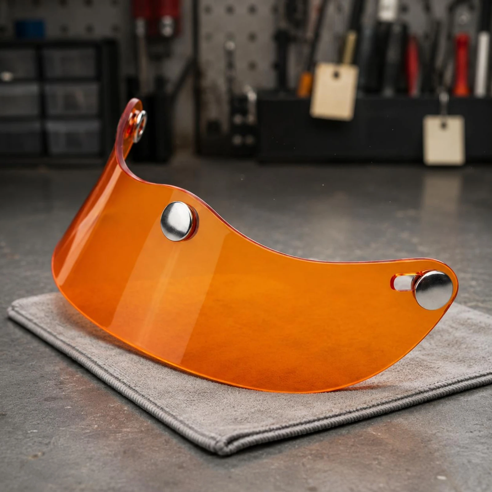 

Motorcycle Half-Helmet Visor Visor Metal Fasteners Click-on Helmet Visor Motorcycle Half Face Visor Scratch Resistant