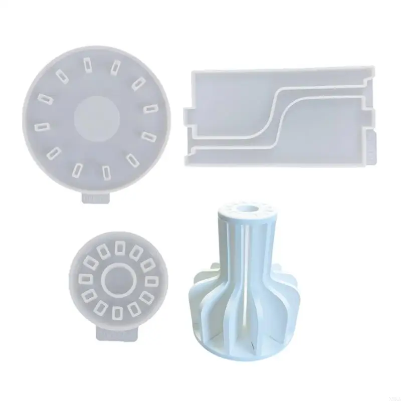 

N5KA Unique Silicone Mold for DIY Flower Container Crafts Delicate Home Decors Mould