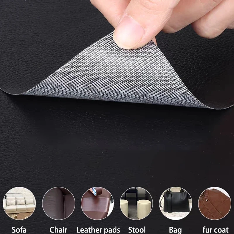 Thickened Self-Adhesive Leather Repair for Furniture Table Sofa Car Seat Bag Repairing Leather PU Fabric Refurbishing Patches