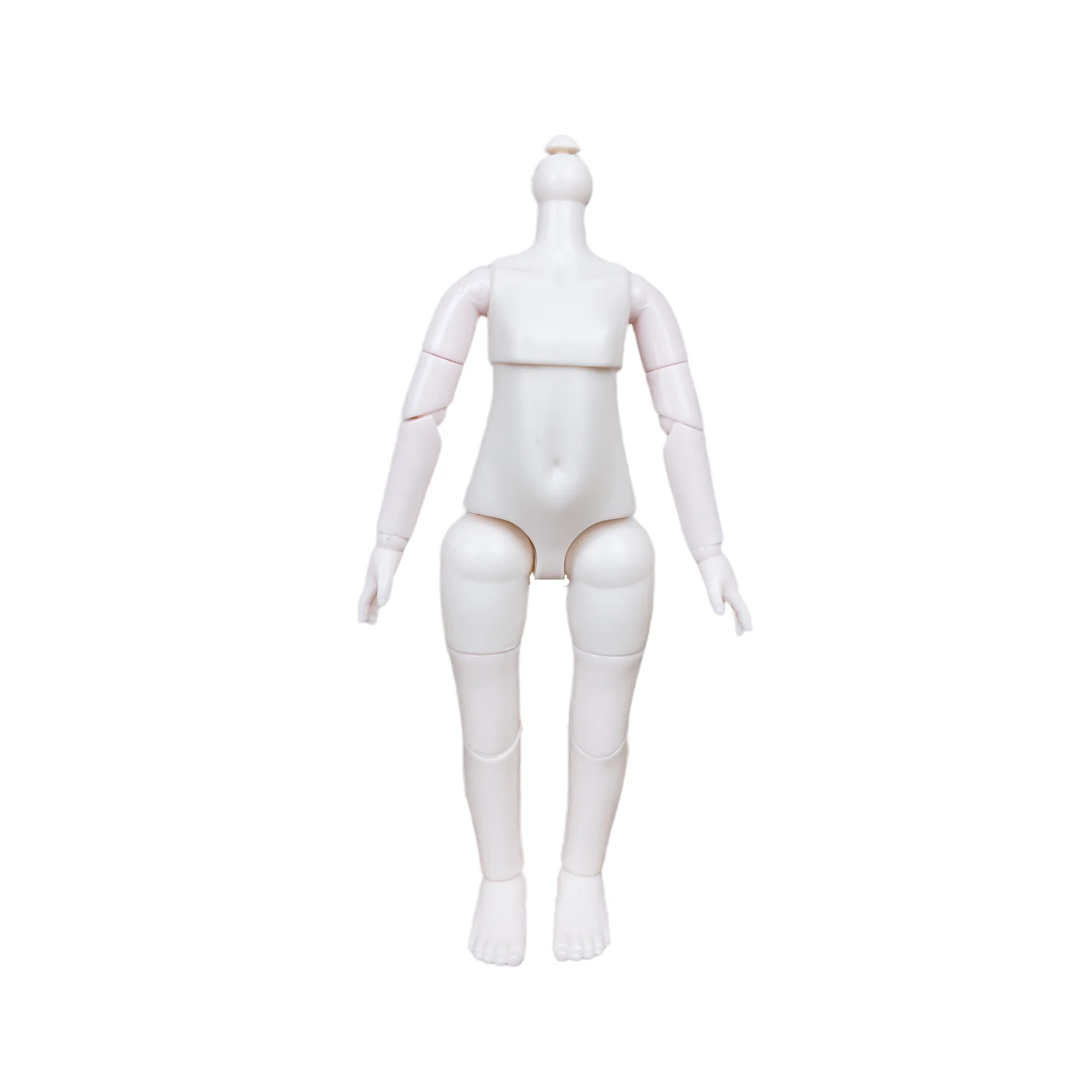 Neue Puppe Körper 1/6 Bjd Puppe Multi-gelenk Bewegliche Weiß Rosa Haut Körper Mädchen Mädchen Körper Zubehör Spielen Haus kleid Bis Spielzeug