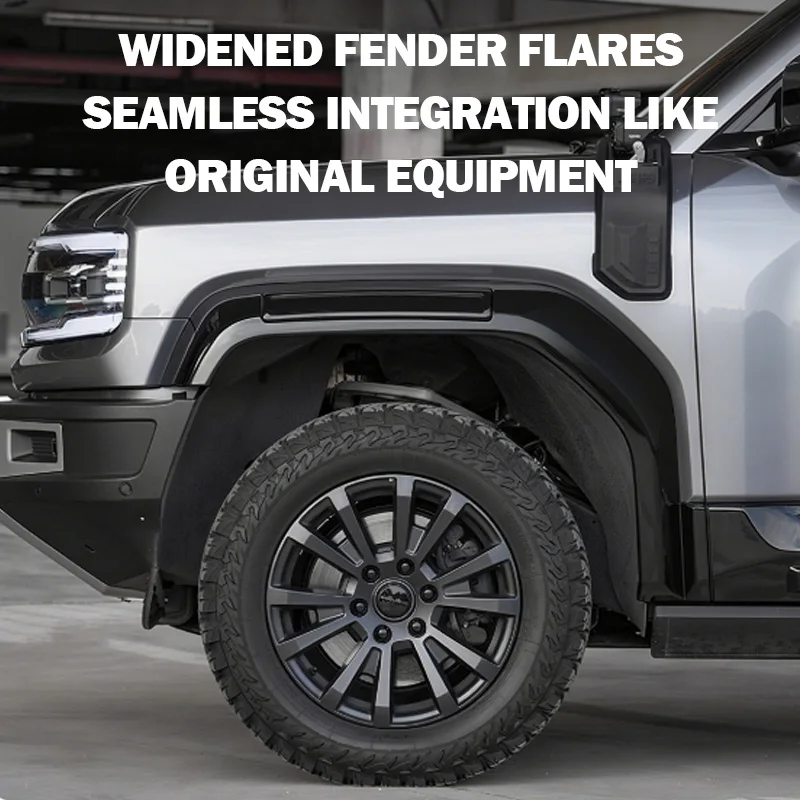 BYD Leopard 5 Wide-Body Gloss Black Fender Flares - Image 4