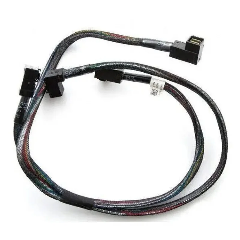 PP+ N4R5H 0N4R5H For Dell R630 Dual Mini HDD Cable SFF-8643 SAS to SATA RAID Cable