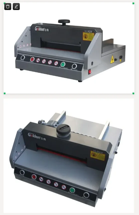 Desktop Electric Paper Cutter Cutting Machine Guillotine 330mm Length 40mm Paper Thickness