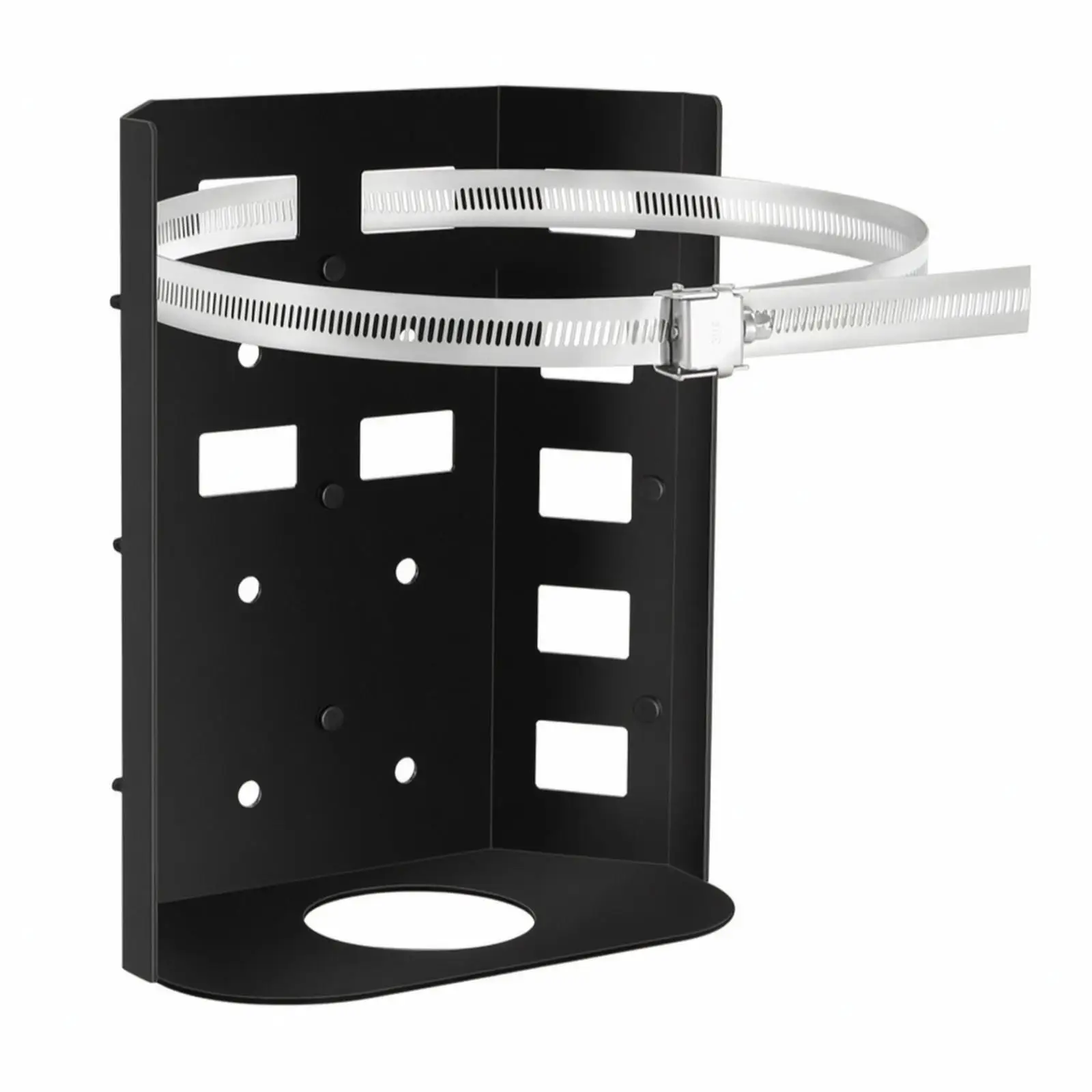 Mounting Bracket with Adjustable Band Secure Liquefied Petroleum Cylinder