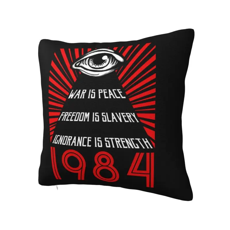 1984 George Orwell Big Brother Throw Pillow Case 55*55cm Home Decoration Cushion Cover Square Polyester Pillowcase