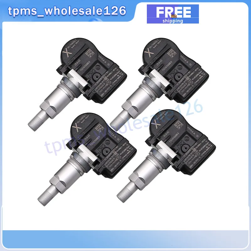 315MHZ TPMS Car Tire Pressure Monitor Sensor 4PCS 40700-3AN1A For 2012 2013 2014 Nissan Versa Leaf Sentra 407003AN1A TYRE SENSOR