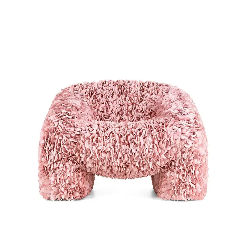 

Internet celebrity creative petal chair Italian light luxury living room armrest single sofa leisure chair