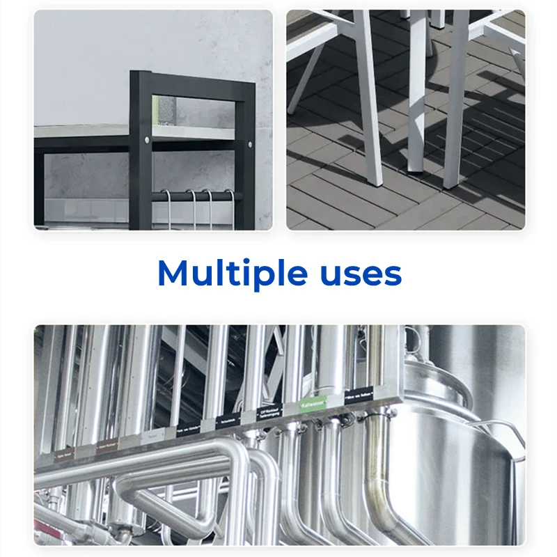 2 PCS Black PE Plastic Rectangular Pipe Inner Plug Dust Cover Blanking End Cap Caps Tube Pipe Inserts Plug Bung Steel Leg