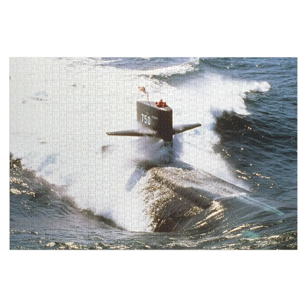 

USS NEWPORT NEWS (SSN-750) SHIP'S STORE Jigsaw Puzzle Children Customized Photo Personalized Baby Object Custom Jigsaw Puzzle