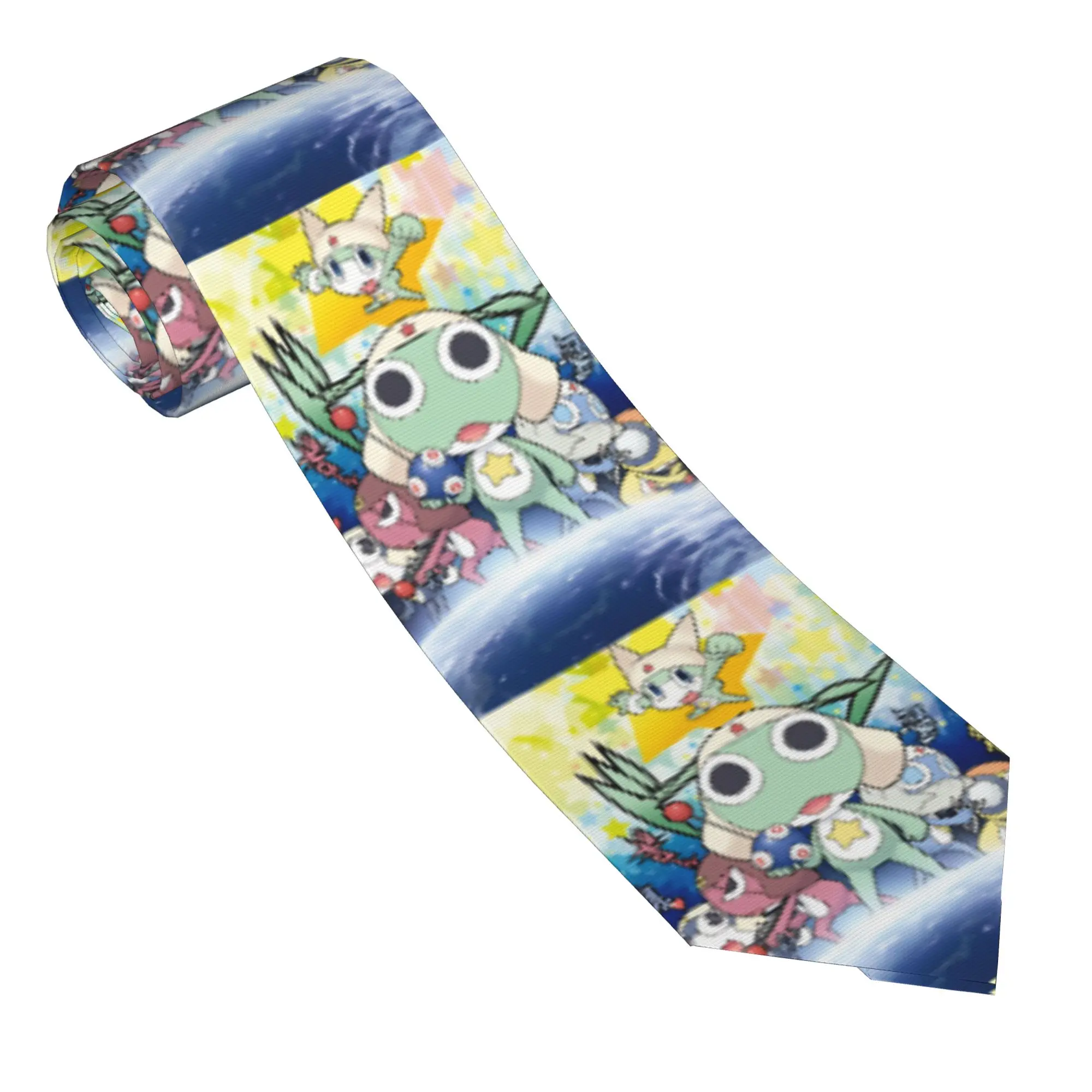 Keroros Giroro Tie  Business Neck Ties Classic Elegant Neck Tie For Men Women Custom Collar Tie Necktie Birthday Present