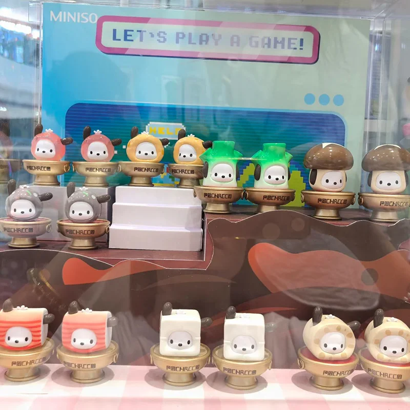 

Miniso Pochacco Hot Pot Party Series Blind Box Model Pvc Miniaturization Doll For Desktop Decoration Lightweight Holiday Gift