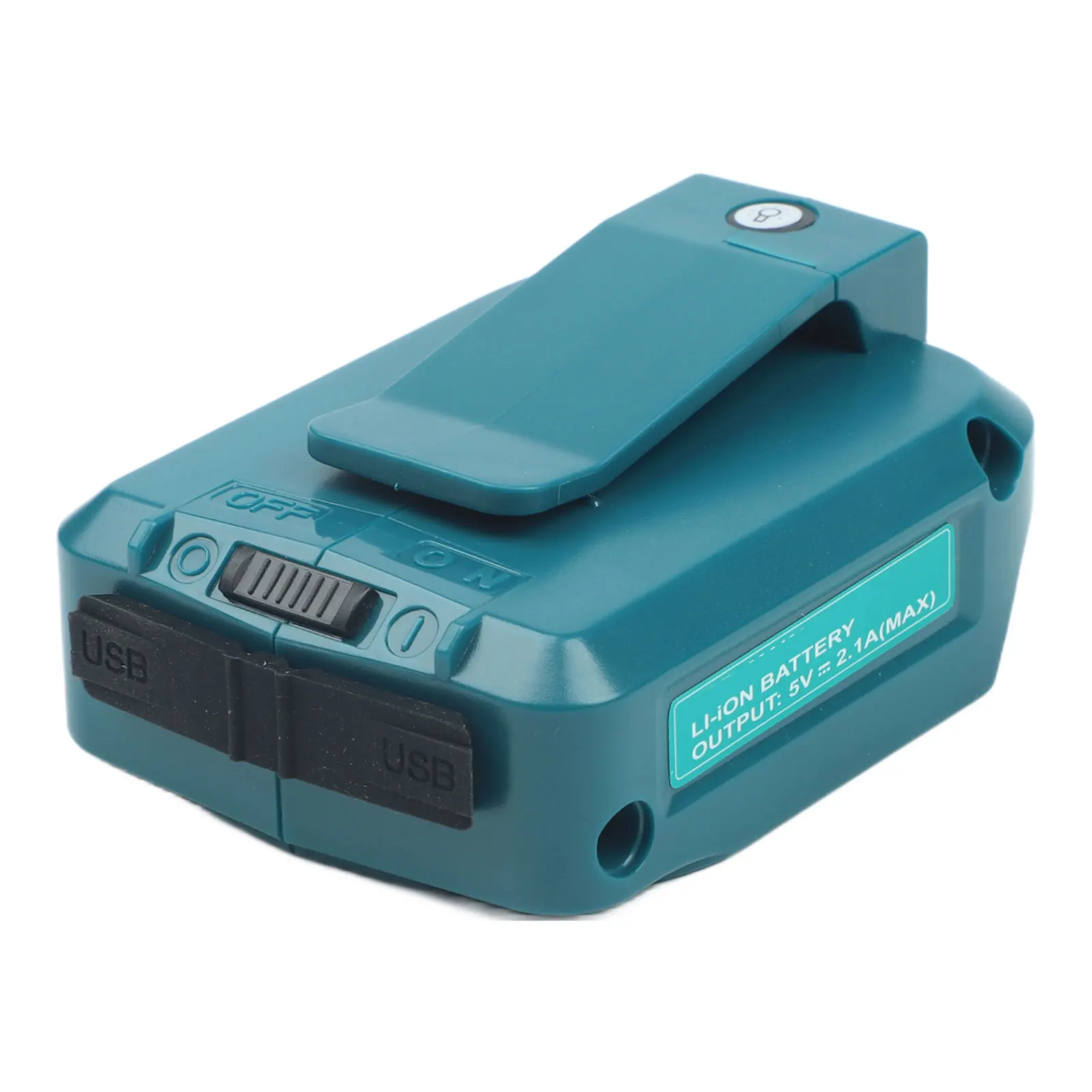 

Adapter for BL1830 BL1840 18V Batteries with Dual USB Charging Outputs and Illuminated Interface for Reliable Field Charging
