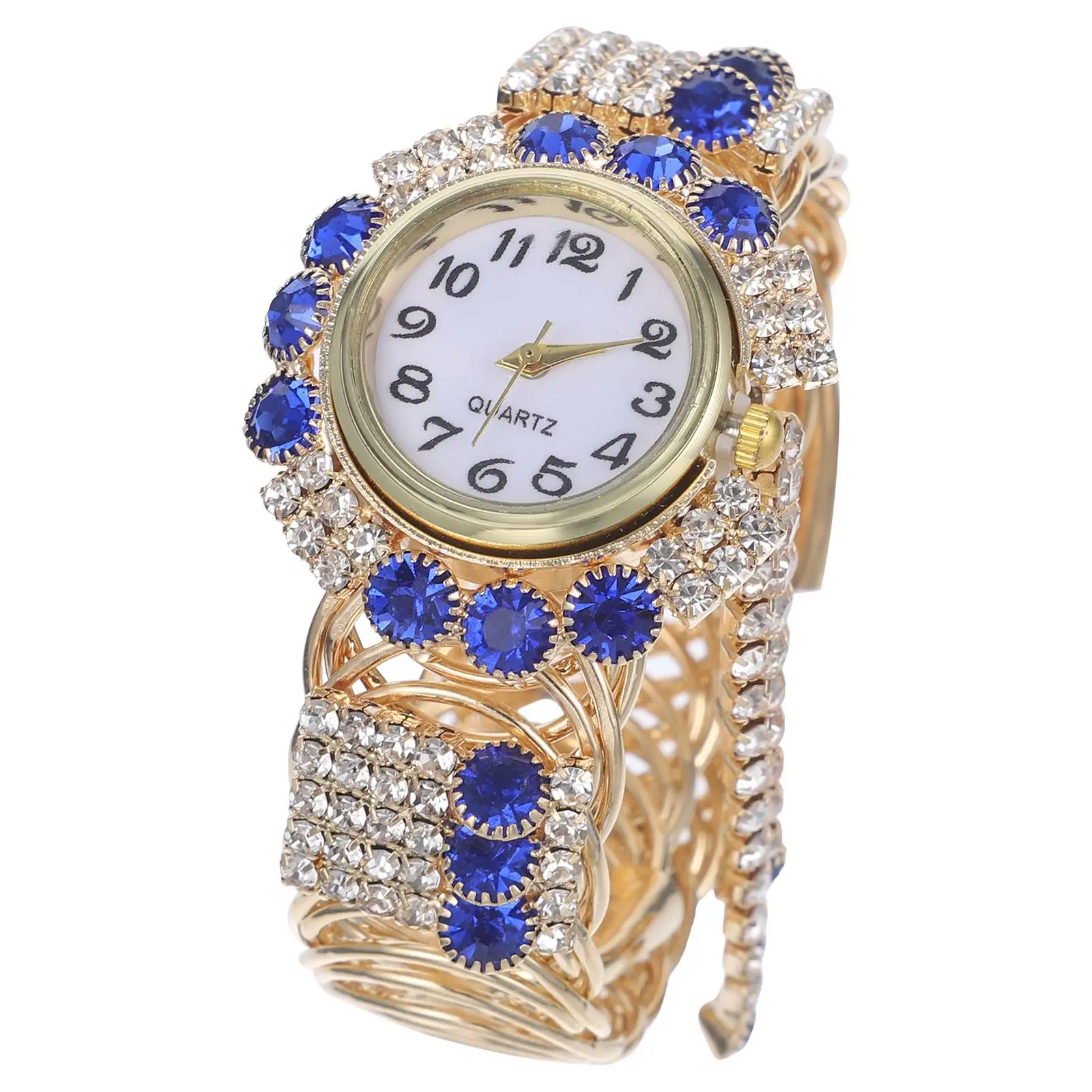 Women Lady Quartz Watch Bracelet Lady Quartz Watch Gifts Zinc Alloy Wristwatch Birthday Present Jewelry