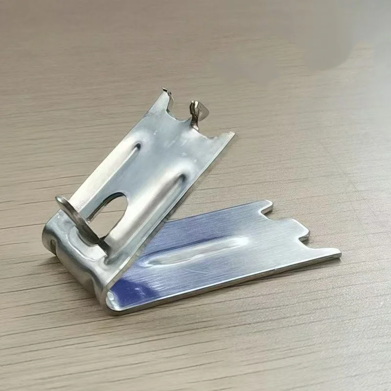 Commercial 4/6 Door Freezer Buckles, Stainless Steel Refrigerator Cabinet Shelf Anti‑Drop Hooks, Support Retainer Clips