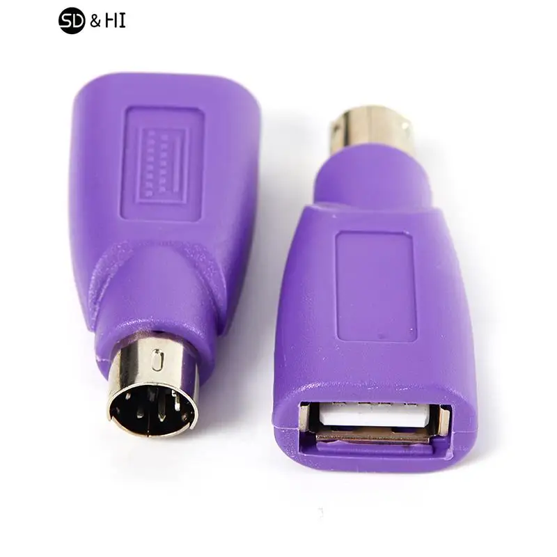 Адаптер USB «мама» для PS2 PS/2 «папа», 1 шт.