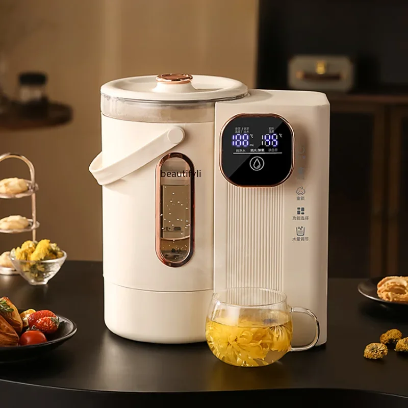 E132 درجة حرارة ثابتة غلاية كهربائية منزلية أوتوماتيكية غلاية ذكية للحفاظ على الحرارة