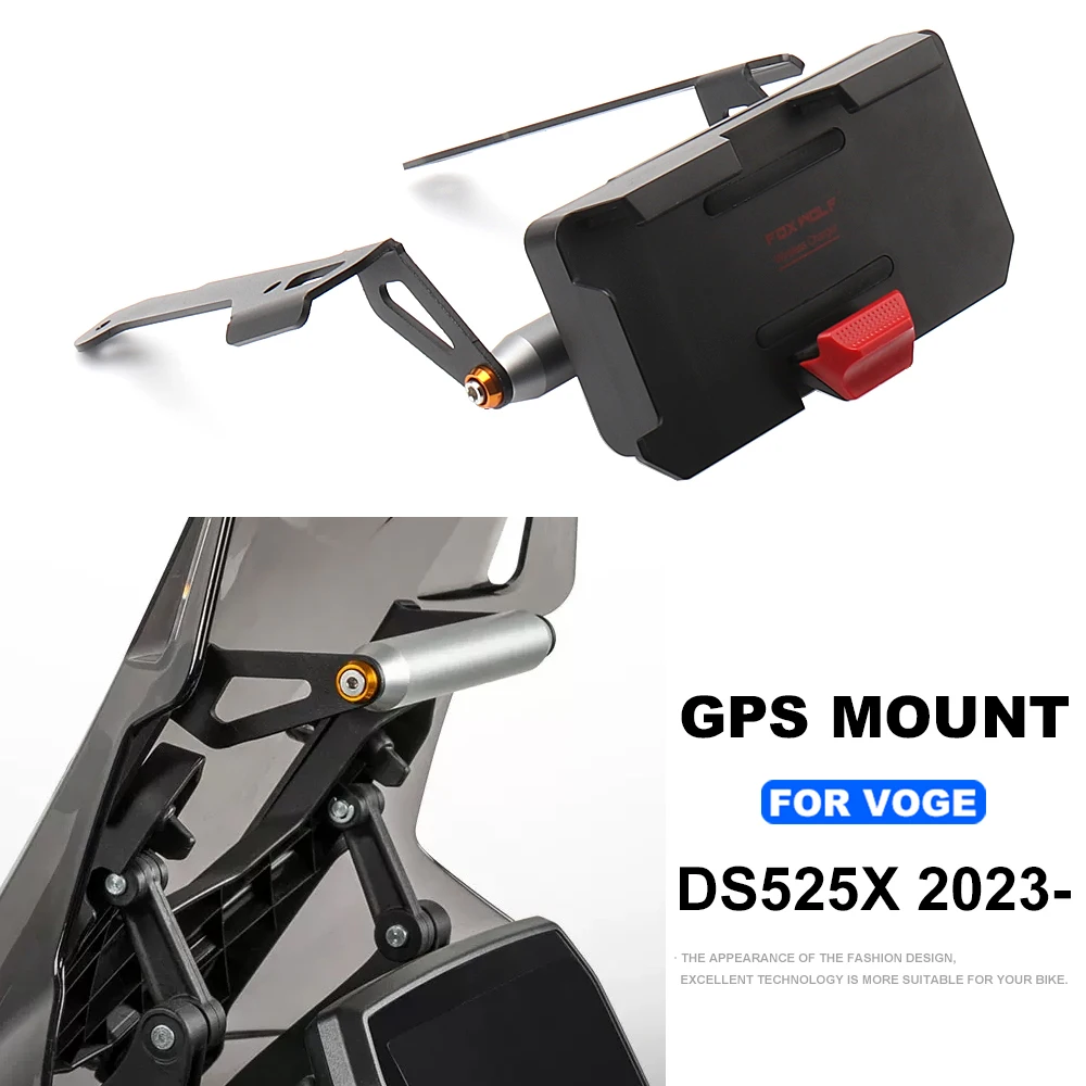 

GPS Mount Phone Navigation Bracket Holder 12MM/22MM Motorcycle Accessories For Voge DS525X DS 525 X DSX525 525DSX 2023 2024