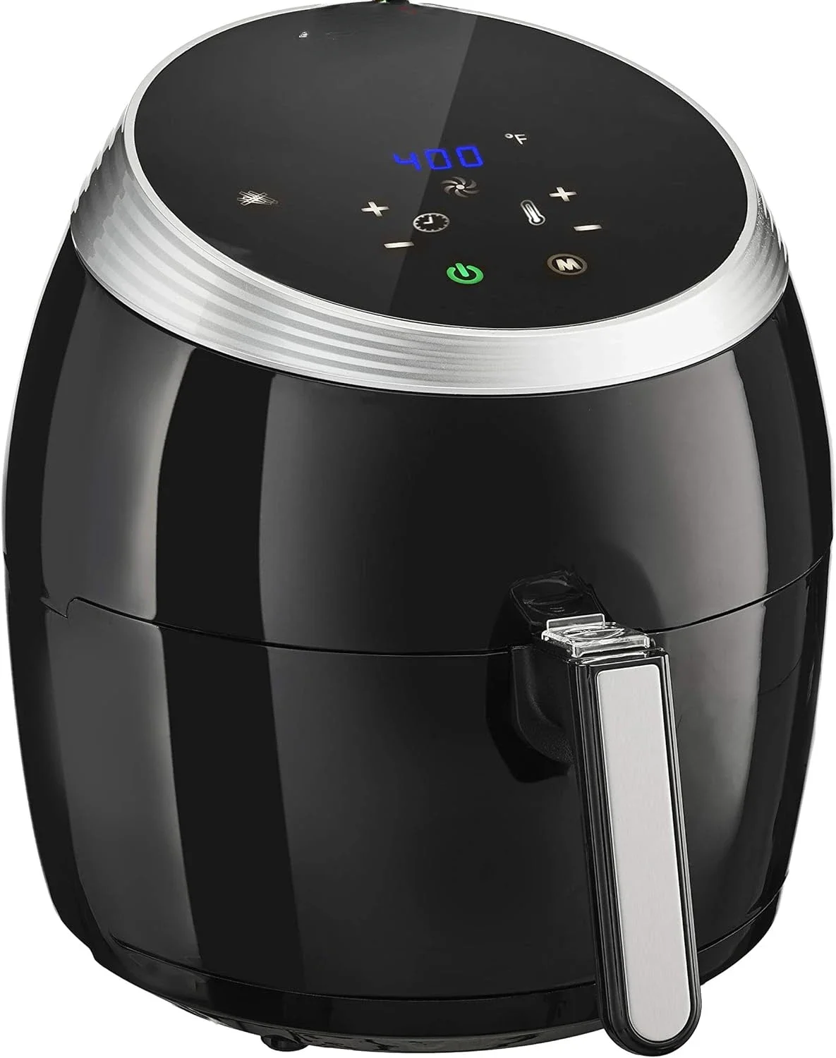 

Black 5.3 Quart Air Convection Fryer with Powerful Cooking Technology for Crispy and Delicious Results