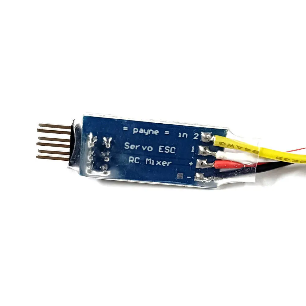 2Pcs Hobbywing V-Tail Mixer Double Motor Speed Difference Controller For RC Airplane Car