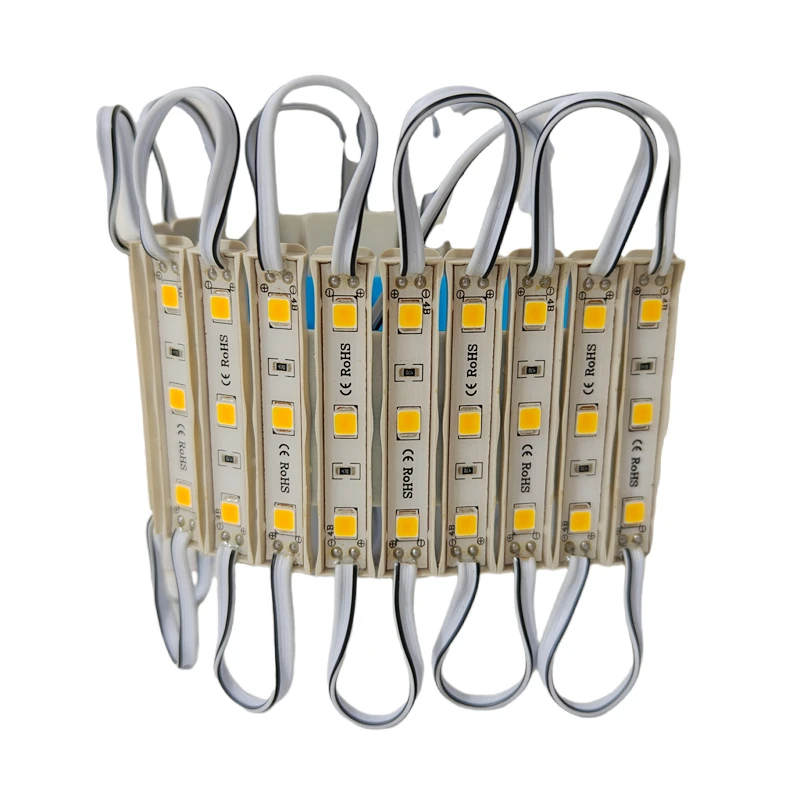 100Pcs 5054 SMD  Christmas LED Replacement Lights 0.72W Waterproof Inflatable Light Replacement with Tape Adhesive Backside
