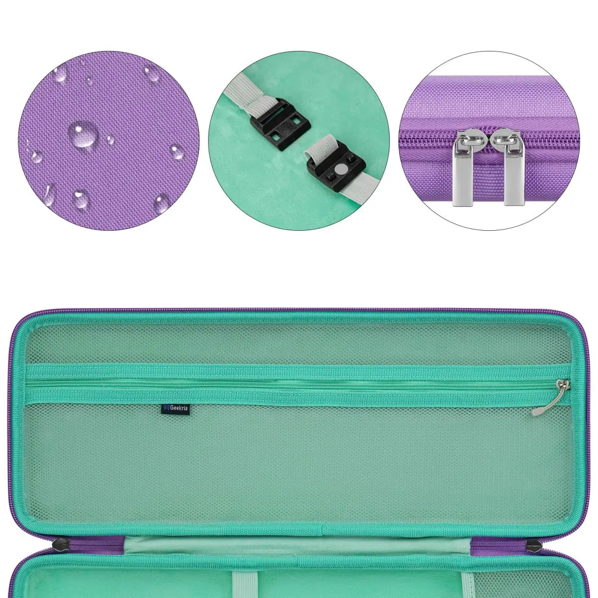 Custom Cute Portable Hard Case Storage Bag for 84-Key Keyboards & Mouse, Universal Anti-Drop Protective Organizer Gift