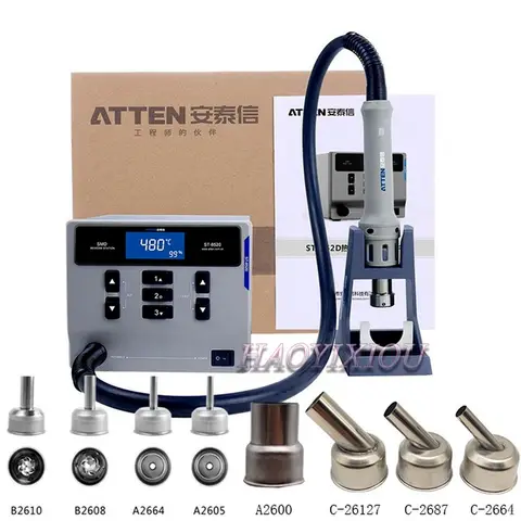 ATTEN ST-862D Lead-Free Hot Air Soldering Station KOOSTR