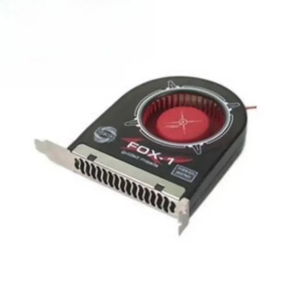

1PCS EVERCOOL FOX-1 PC Computer Chassis Case Heat Sink PCI Cooler Cooling Fan Radiator Blower 2200RPM 2Pin IDE Molex Power
