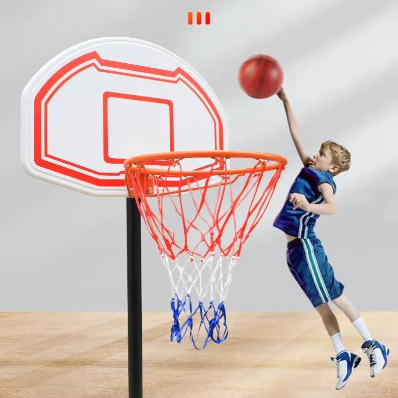 

2026 Basketball Hoop Adjustable Height Portable Stand Perfect For School Playground And Family Indoor Outdoor Sports Activities