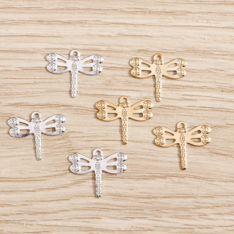 Tusember 100 Stück kleine Eisenblech-Anhänger in Form von Tauben für DIY-Ohrringe, Halsketten und Modeschmuckherstellung – Detail 7