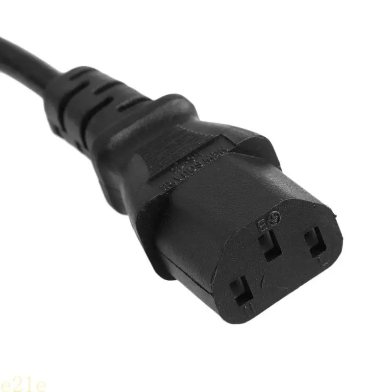 

E21E IEC 320 PDU UPS C14 Male to C13 female Converter Extension Power Cable ON/OFF