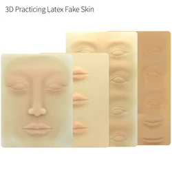 Latex de microblading solide, fournitures de tatouage 3D, peau de visage, lèvres, sourcils, maquillage permanent, aide à l'utilisation, 1 pièce
