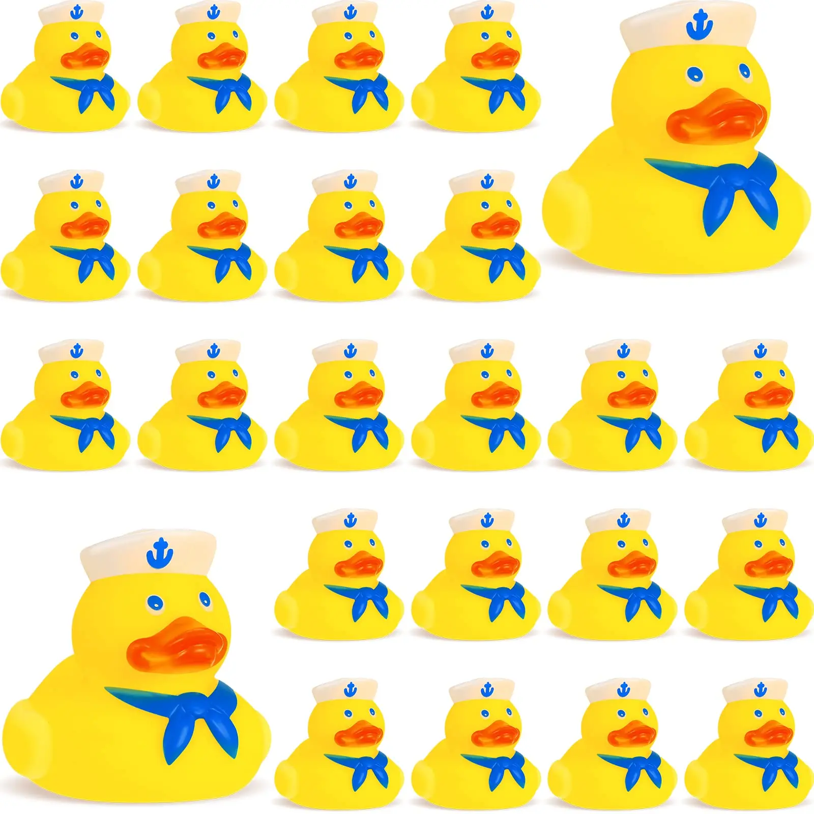 2-24pcs Cruise Duck Bulk Cool Duck Cruise Duck Cute and Prestige Duck Decoration Gift Fun Birthday Gifts