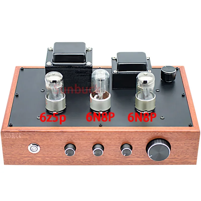 Sunbuck 6N8P Tube Preamp  6Z5P electronic tube rectifier CV181 6SN7 6N8P Vacuum Tube Preamplifier HIFI Amplifier Audio