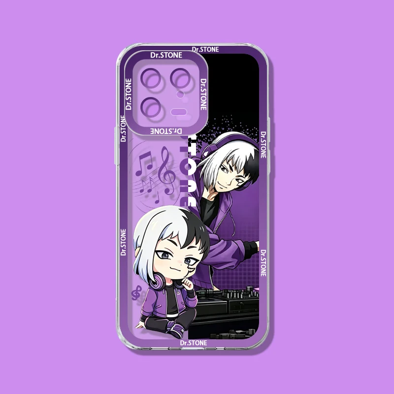 D-Dr.STONE Senku Ishigami Case for Xiaomi Mi 11T 14T 13T 12T 15T Pro Max Xiaomi 17 Ultra 15 14 13 12 11 Lite 5G NE Phone Cover view 4