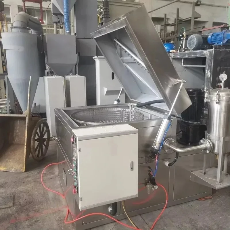 Turntle Industrial Parts Washing Hine Rotation