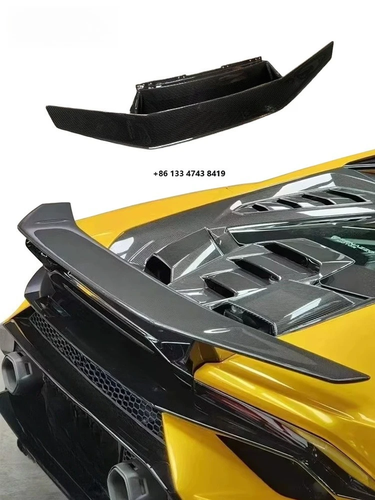 

Задний спойлер из высококачественного сухого карбона (препрег) для тюнинга кузова, быстрая доставка