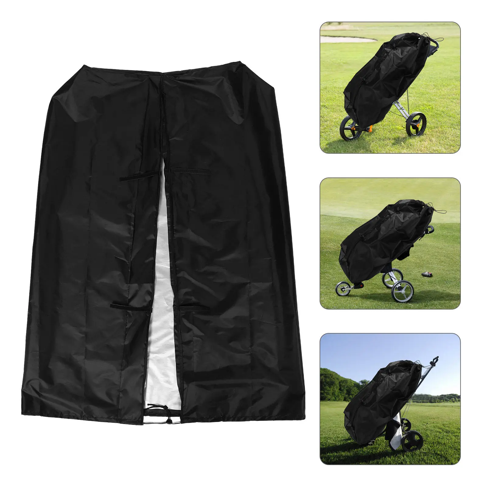 

Чехол для гольф-сумки, водонепроницаемый, легкий, из ткани Оксфорд, защита от дождя и пыли, простая установка, аксессуар для хранения клюшек на гольф-карте