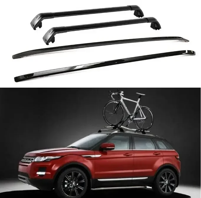 

Roof Racks Fit For Land Rover Range Rover Evoque 2011-2019 Top Roof Rack Rail Luggage Cross Bar Aluminum Alloy