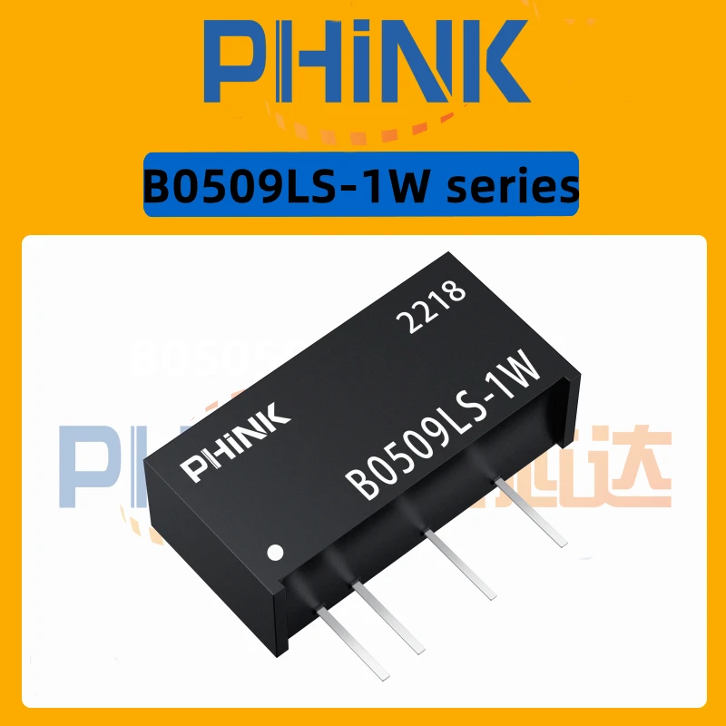 

B0509LS-1W B0509LS-1WR2 Input 5V to 9V Single Circuit Isolated Power Module IC, Integrated Circuit, Module