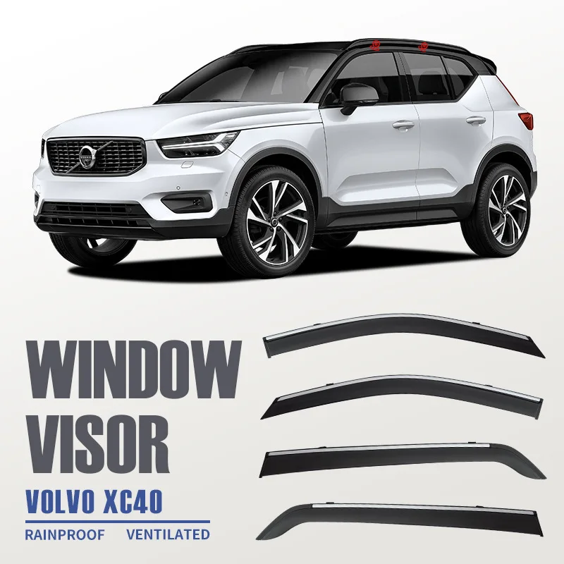 

Suitable for Volvo XC40 rain and rain baffle rearview mirror Yumei VOLVO XC40 Window visor
