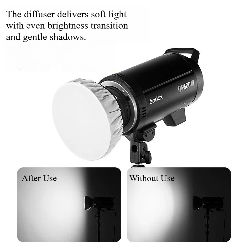 18cm Flash Soft Diffuser Cloth Cover White/Yellow/Red Portable Light Shade for Photography Studio Flash Accessory