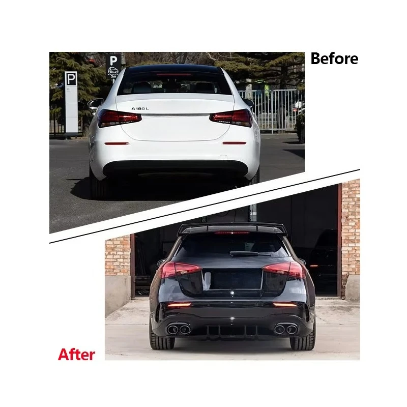 Facelift Body Kits for  W201 W202 W203 W204 W205 W208 W209 W210 W211 W212 W213 W218 W219 C63 Car Tuning Car Bumper