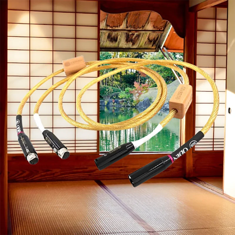 

Reference XLR Interconnect Pair - Cryo-Treated Sterling Silver & Triple Shielding (Male/Female)​