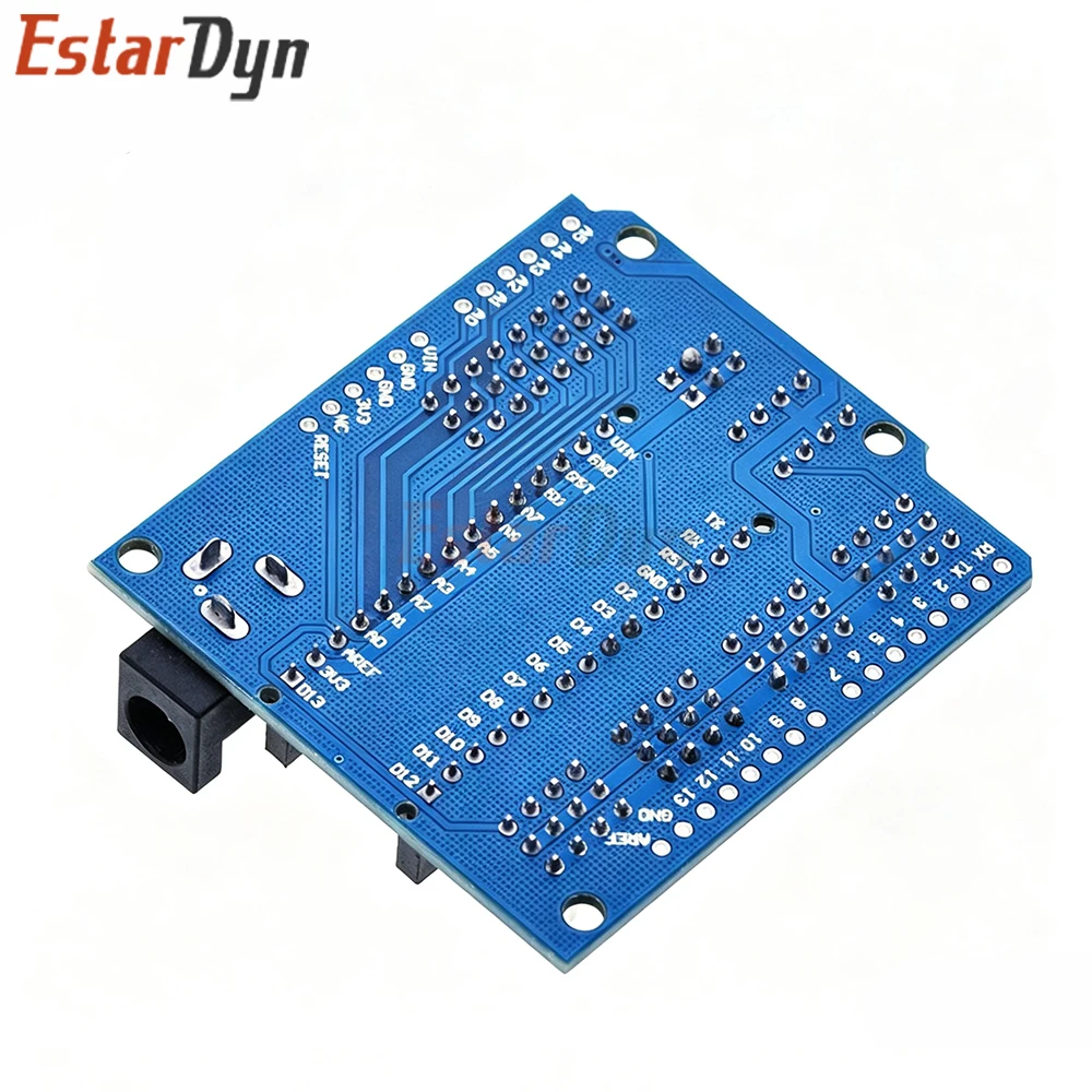 Estardyn New original NANO UNO multi-purpose expansion board, yellow pin connector, multi-purpose expansion module