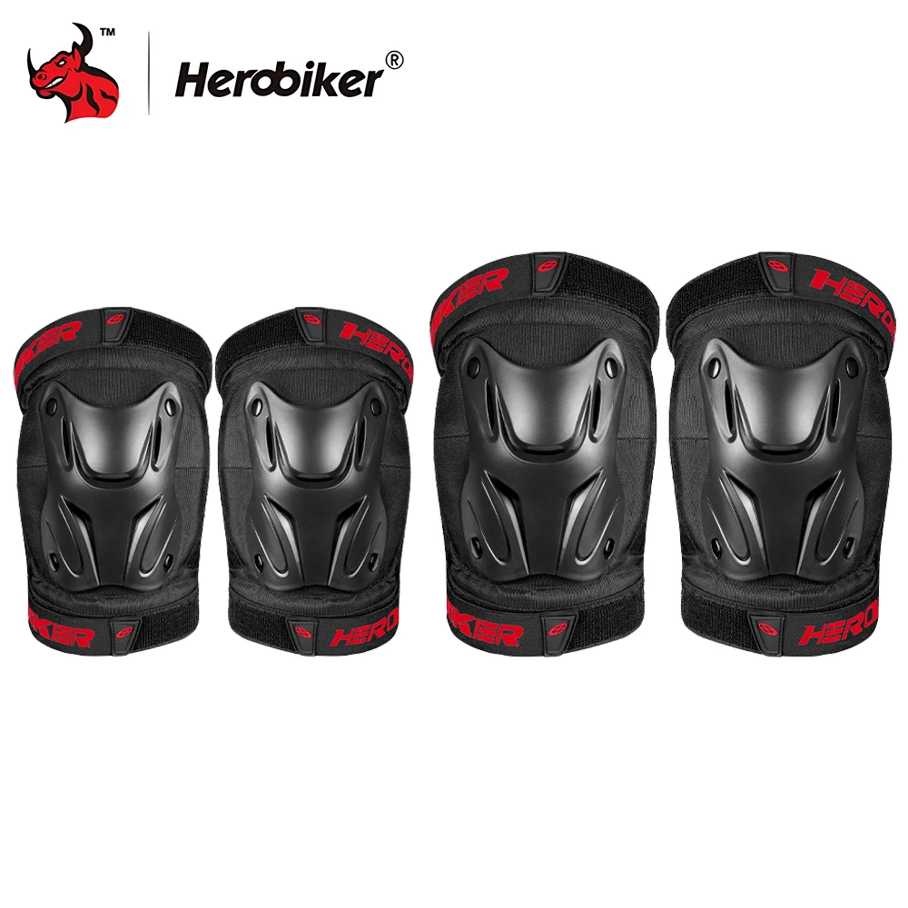 Motorcycle Protective Gear Outdoor Riding Knee And Elbow Protection Equipment Anti Fall And Anti-collision Protective Equipment