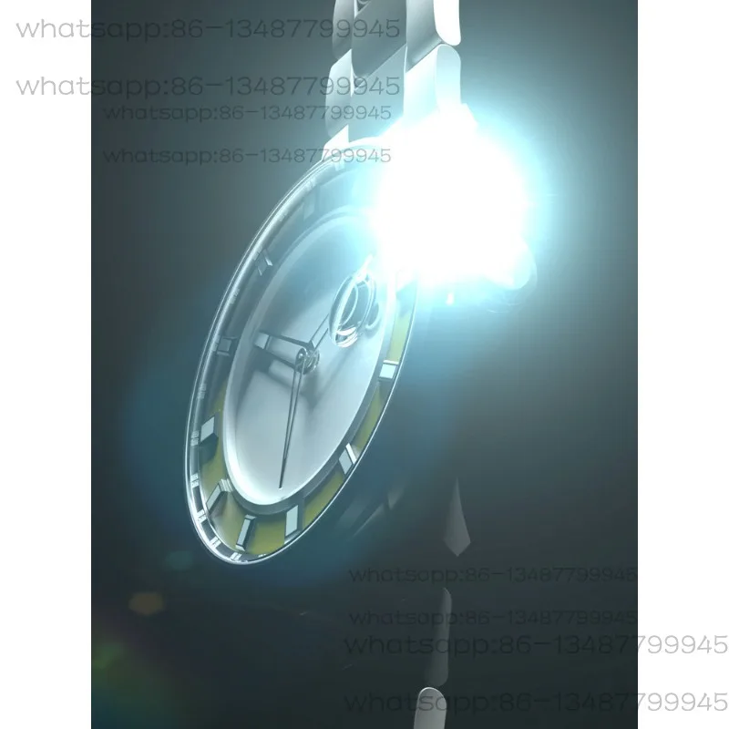 2027NEW, Male Mechanical Watch, Fully Automatic Luminous Steel Belt Diving Ghost Sports Watch, Male Watch