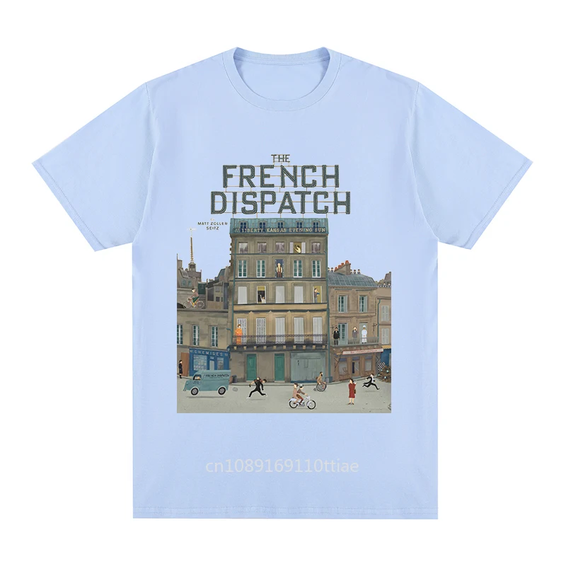 The French Dispatch Wes Anderson Timothee Chalamet T-shirt Cotton Men T Shirt New TEE TSHIRT Womens Tops Unisex