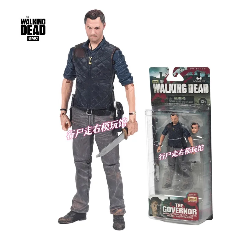 Original THE GOVERNOR Walking Dead Movie 5 Inch 1/12 Scale Model Action Figures Collectible Toy Gift